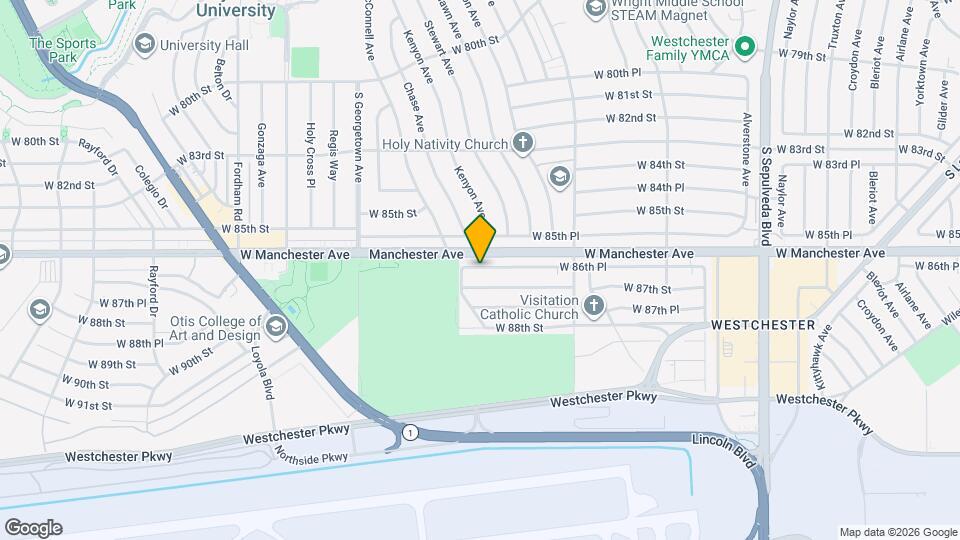 6754 W 86th Pl Map and Location Details