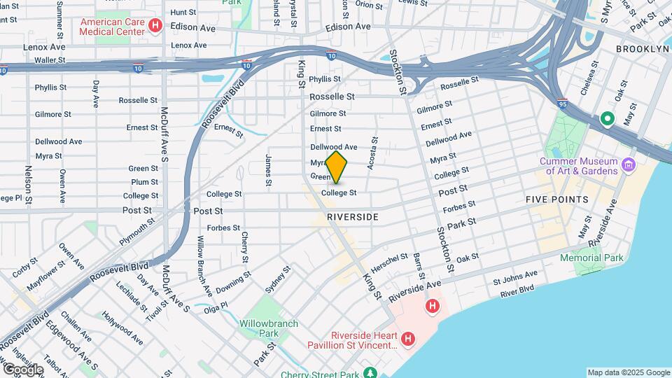 2671 College St Map and Location Details