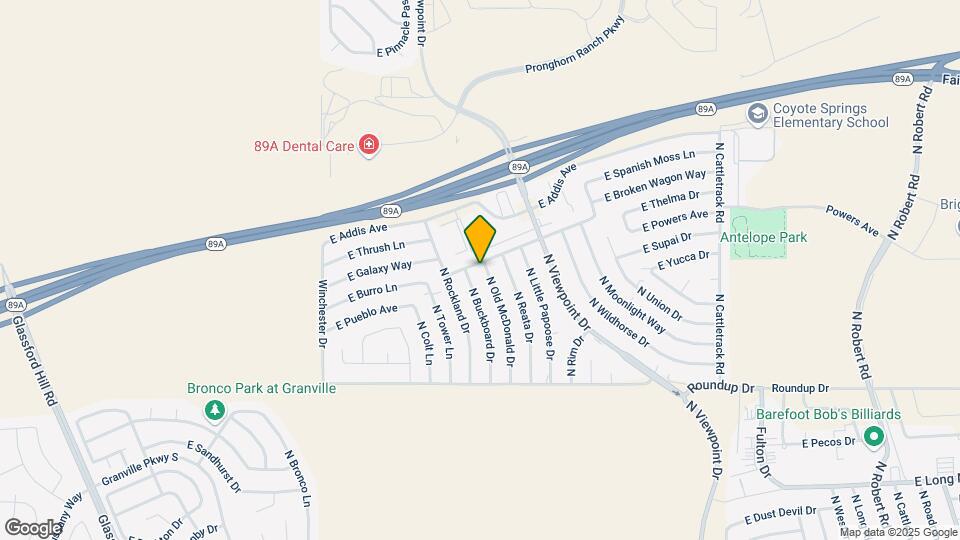 6300 N Old McDonald Dr-Unit -B Map and Location Details