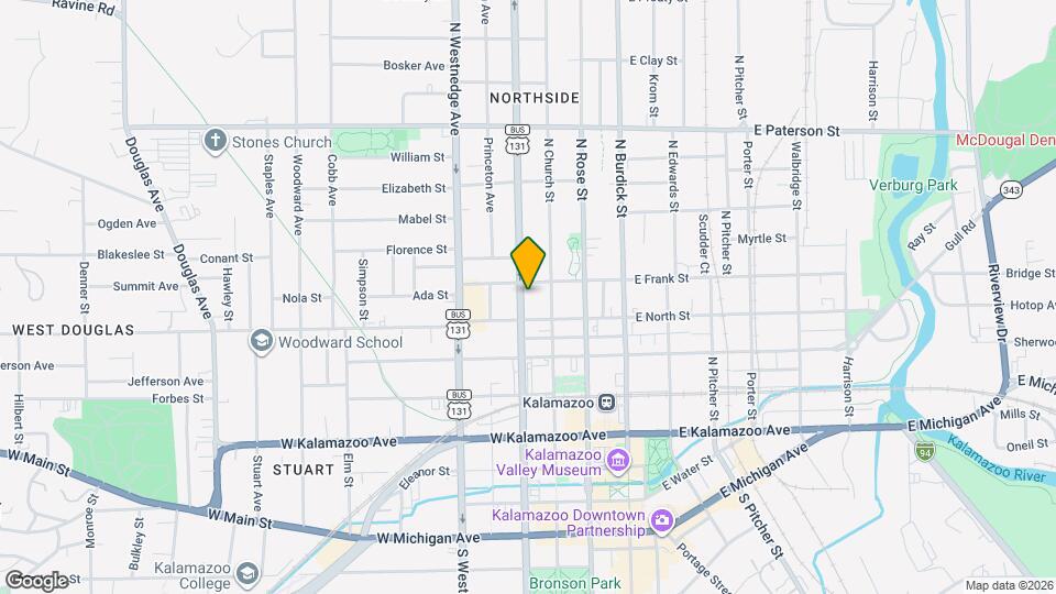 720 N Park St, Unit 3 Mapa y Detalles de la Ubicación