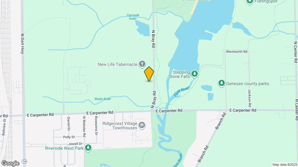 5105 N Bray Rd Map and Location Details