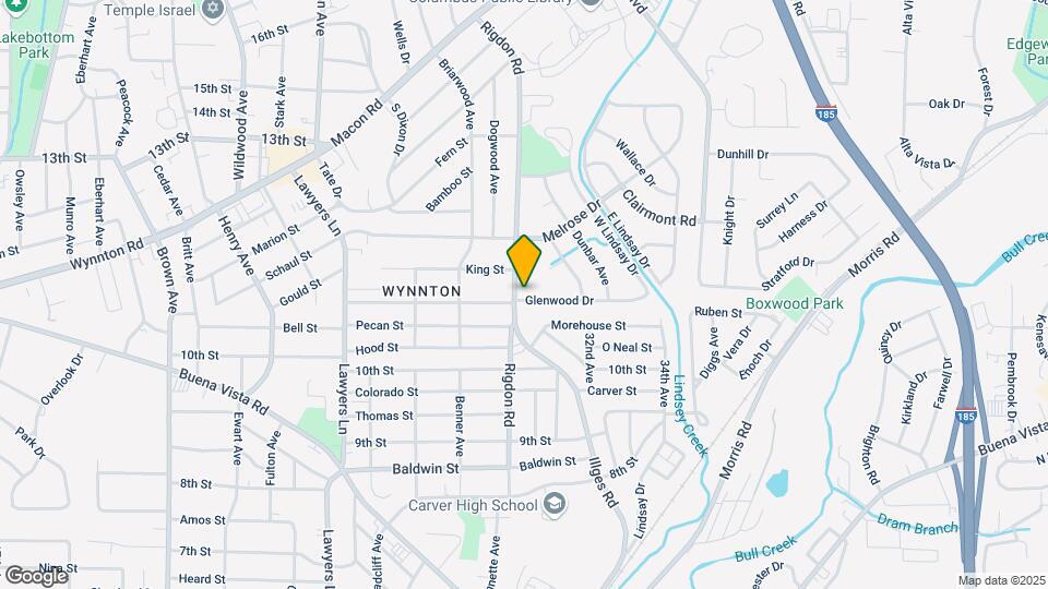 1056 Rigdon Rd Map and Location Details