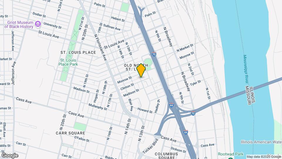 2205 S 13th St, Unit A Map and Location Details