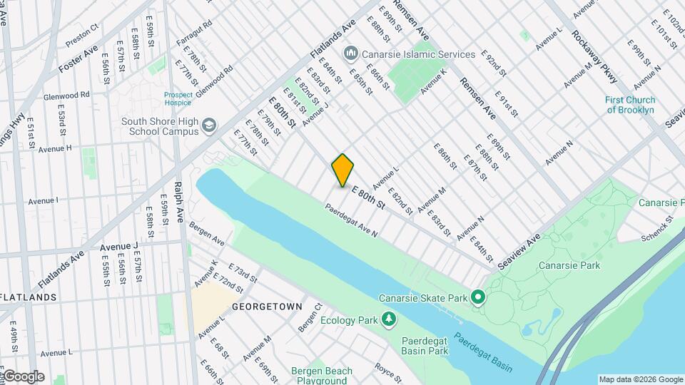 37 Paerdegat 6th St, Unit 37 Paerdegat 6th St unit 1 Mapa y Detalles de la Ubicación