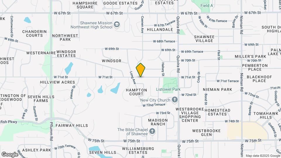 12321 W 71st St Map and Location Details
