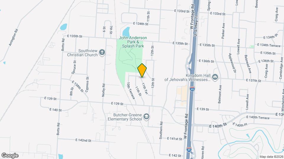 13701 11th Ter Map and Location Details