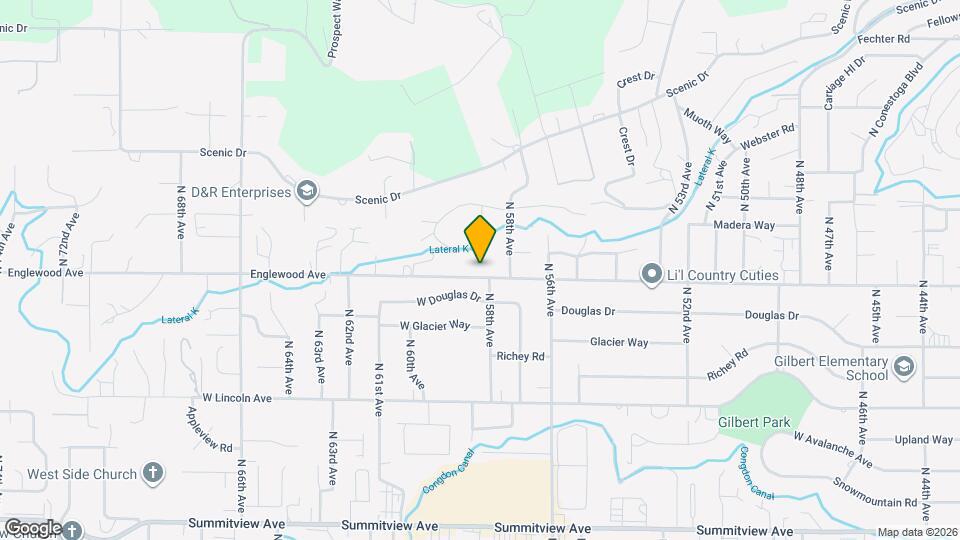 5805 Englewood Ave Map and Location Details