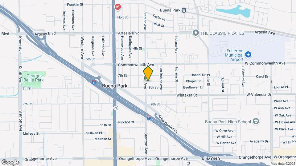 6392 Stanton Ave Mapa y Detalles de la Ubicación