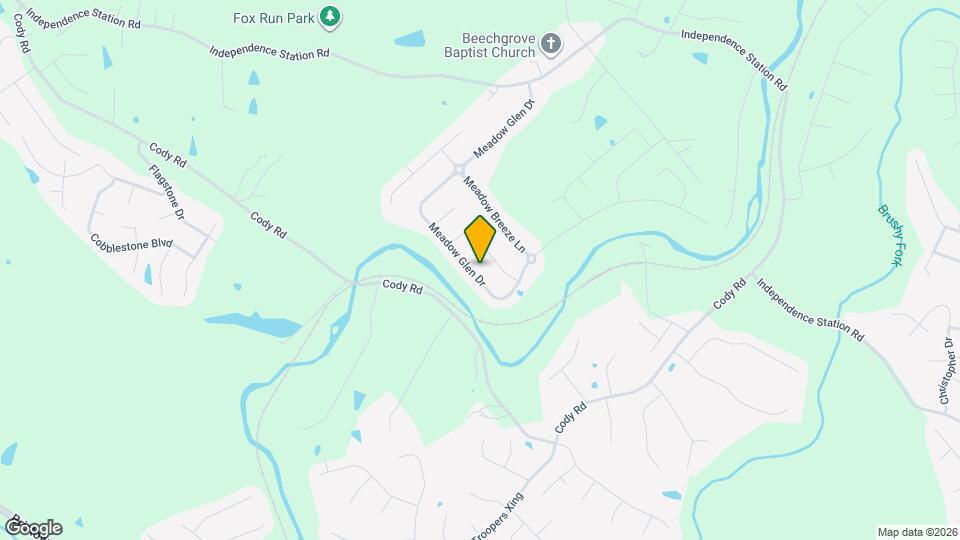 10150 Meadow Glen Dr Map and Location Details