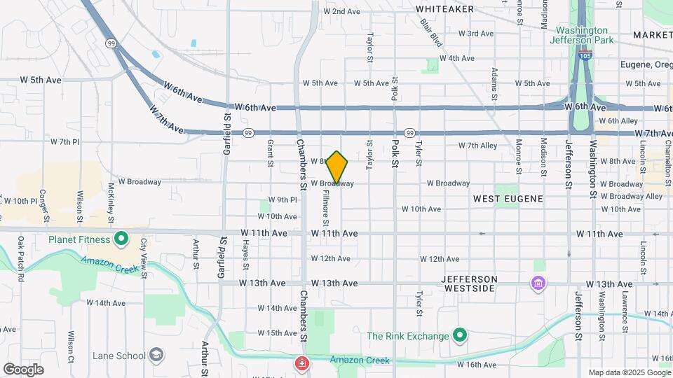 912 Almaden St Map and Location Details