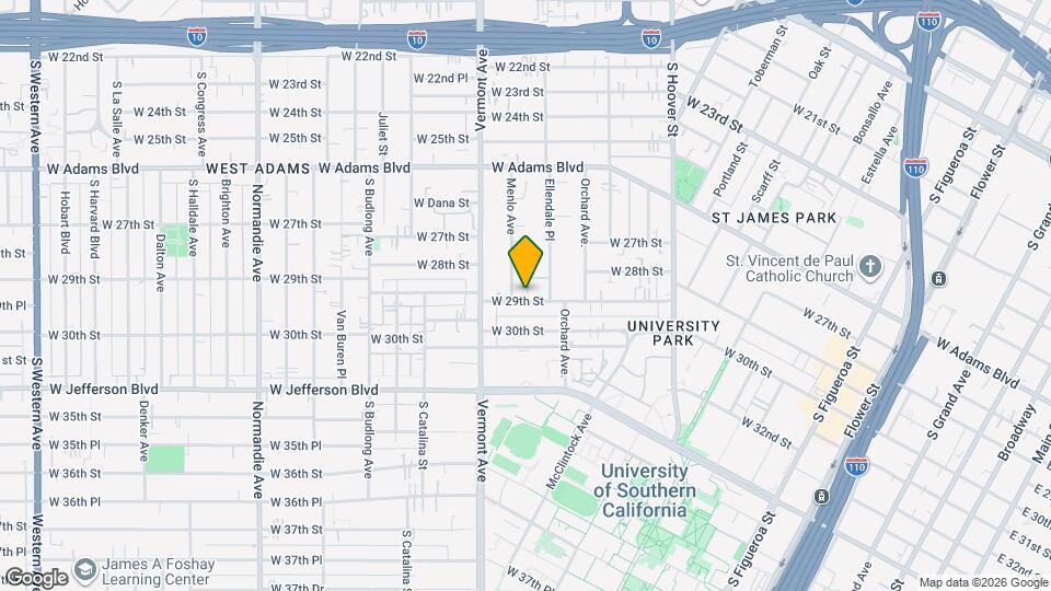 1329 W 29th St Map and Location Details