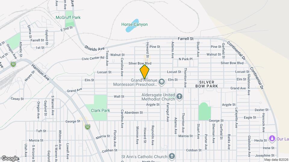 2120 Elm St Map and Location Details