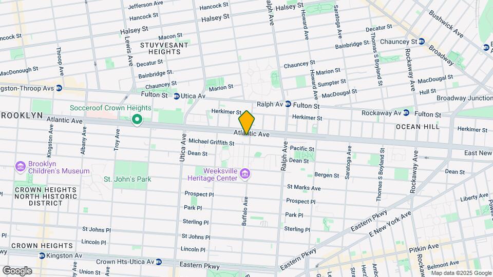 64 Buffalo Ave, Unit #3 Map and Location Details