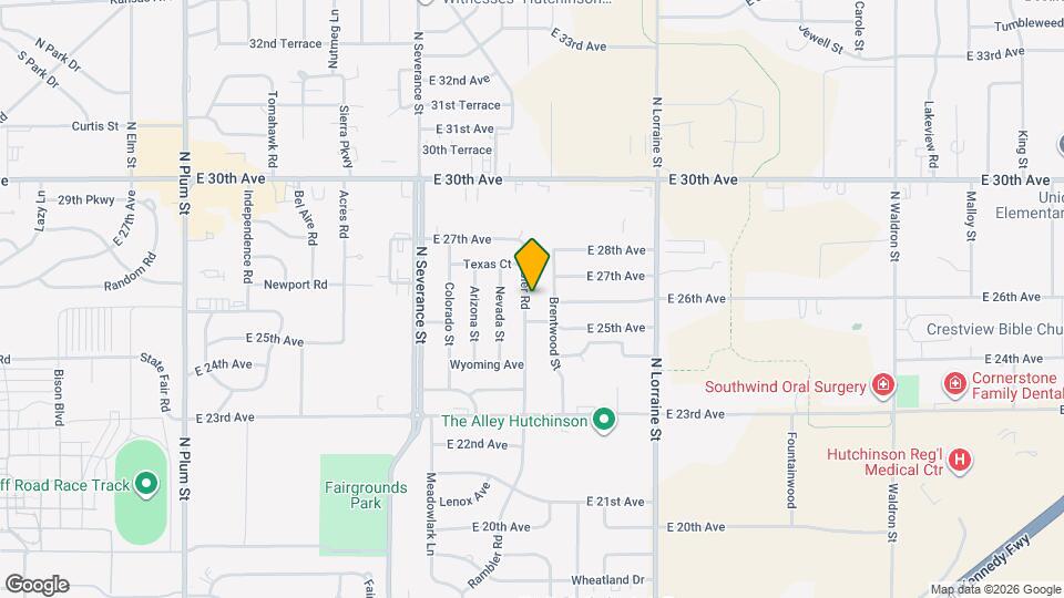 2504 Rambler Rd Map and Location Details