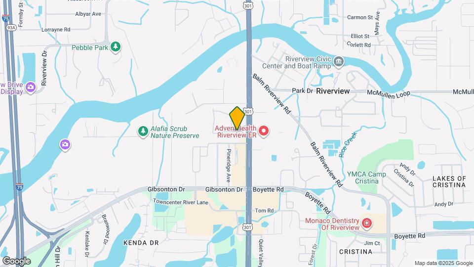 10617 Shady Falls Ct Map and Location Details