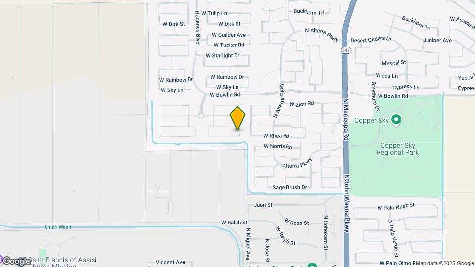 45554 W Ranch Rd Map and Location Details