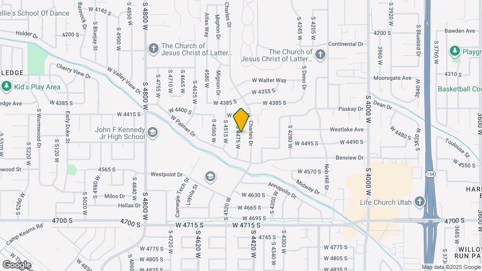 4471 S 4475 W Map and Location Details