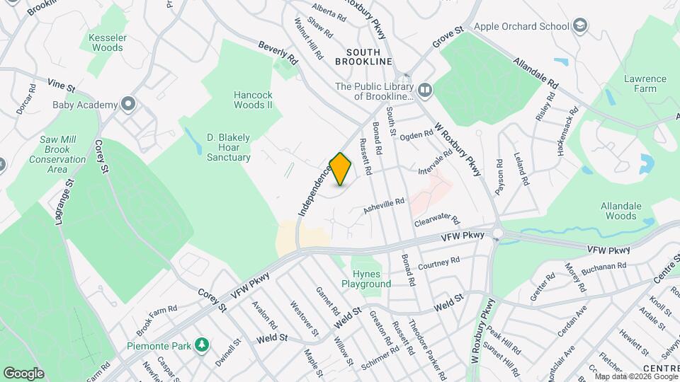 85 Thornton Rd, Unit 1 Mapa y Detalles de la Ubicación