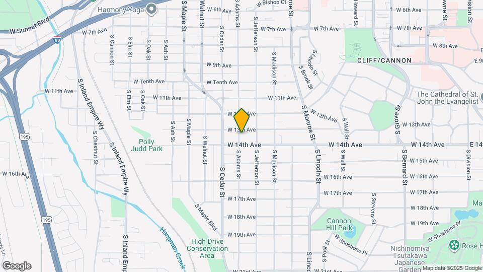 1311 S Adams St Map and Location Details