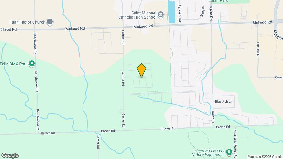 7722 Redbud Ln Map and Location Details