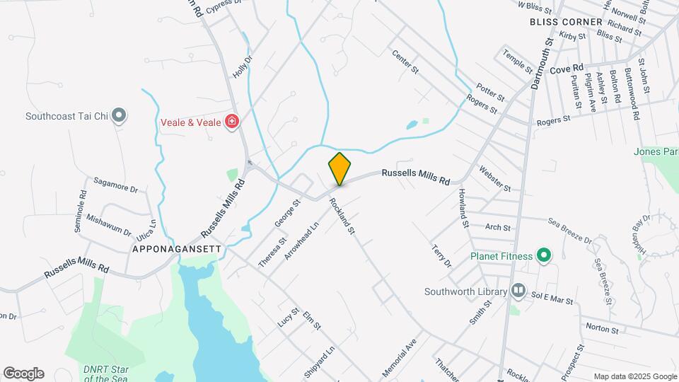 148 Russells Mills Rd Map and Location Details