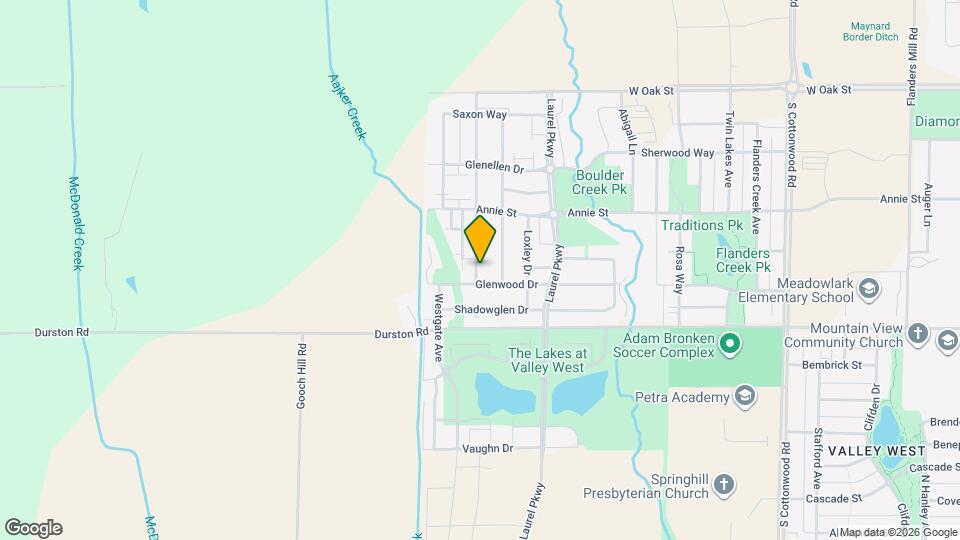 726 Forest Glen Dr Map and Location Details