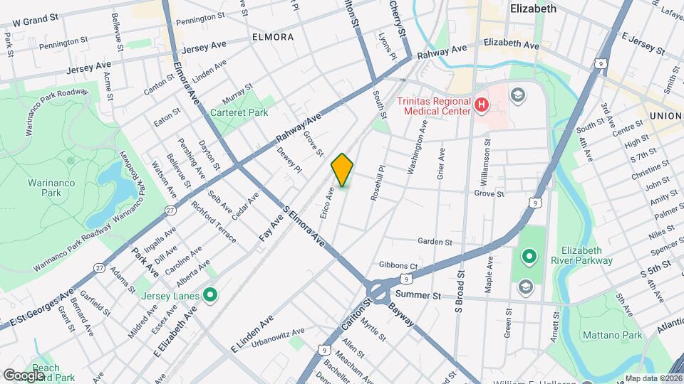 421 New York Ave Map and Location Details