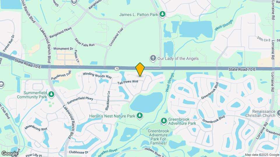 12709 Tall Pines Way Map and Location Details