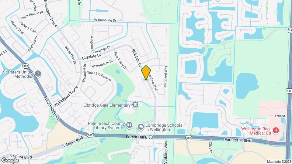 1544 Old Cypress Trail Map and Location Details