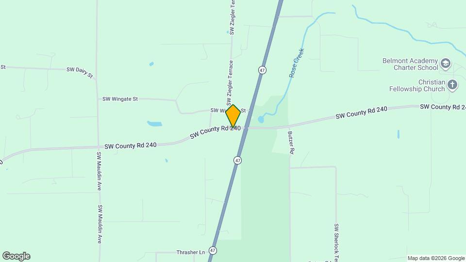 6206 SW County Rd 240 Map and Location Details