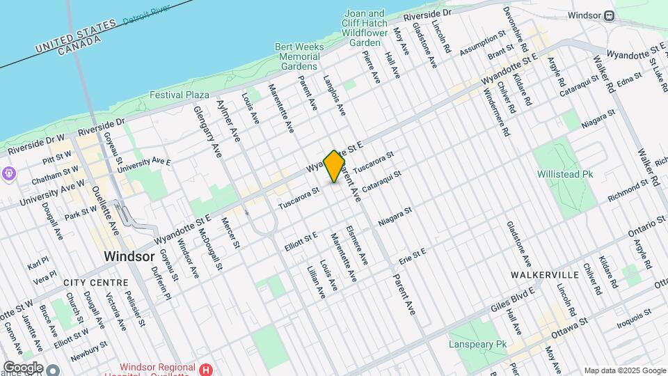 831 Tuscarora St Map and Location Details