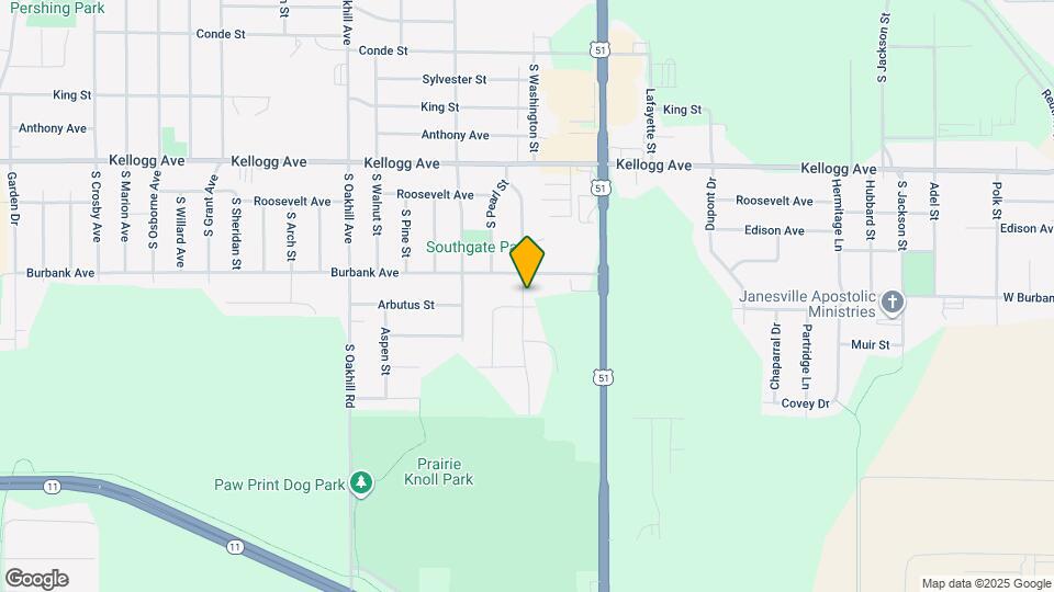 2319 S Terrace St Map and Location Details