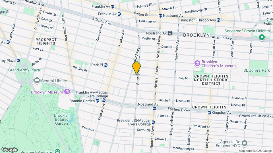 744 Park Pl Mapa y Detalles de la Ubicación