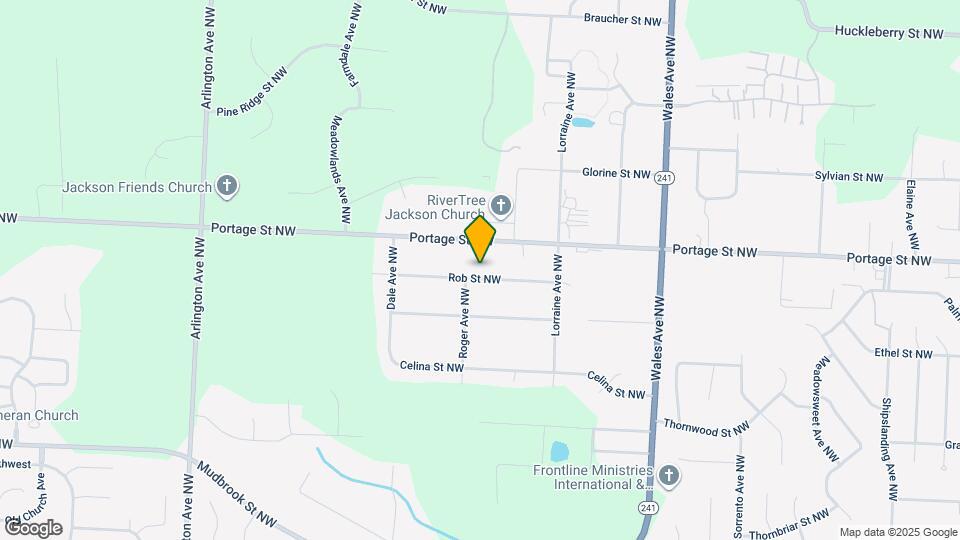 7417 Rob St NW Map and Location Details