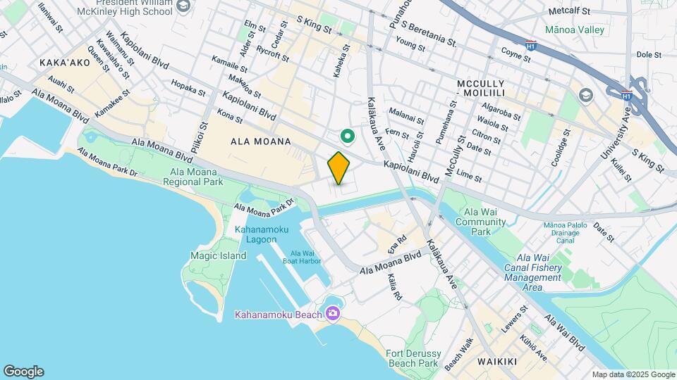 1916 Kahakai Dr Map and Location Details