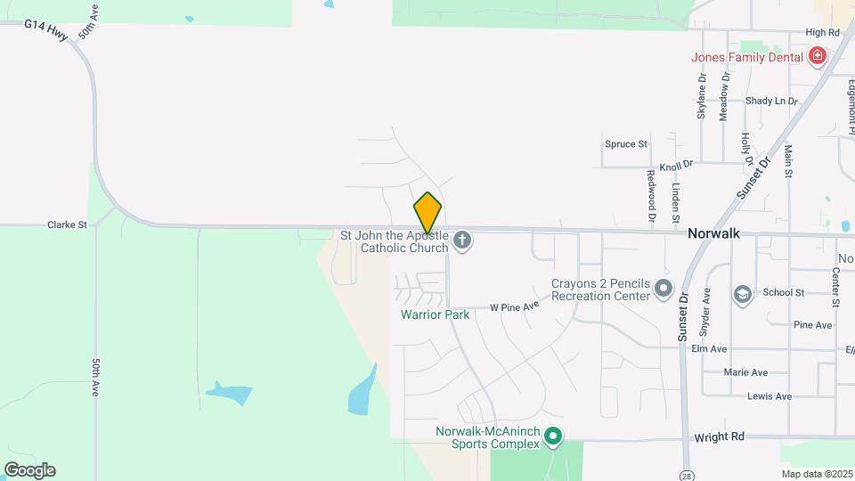 601 Orchard Hills Dr Mapa y Detalles de la Ubicación