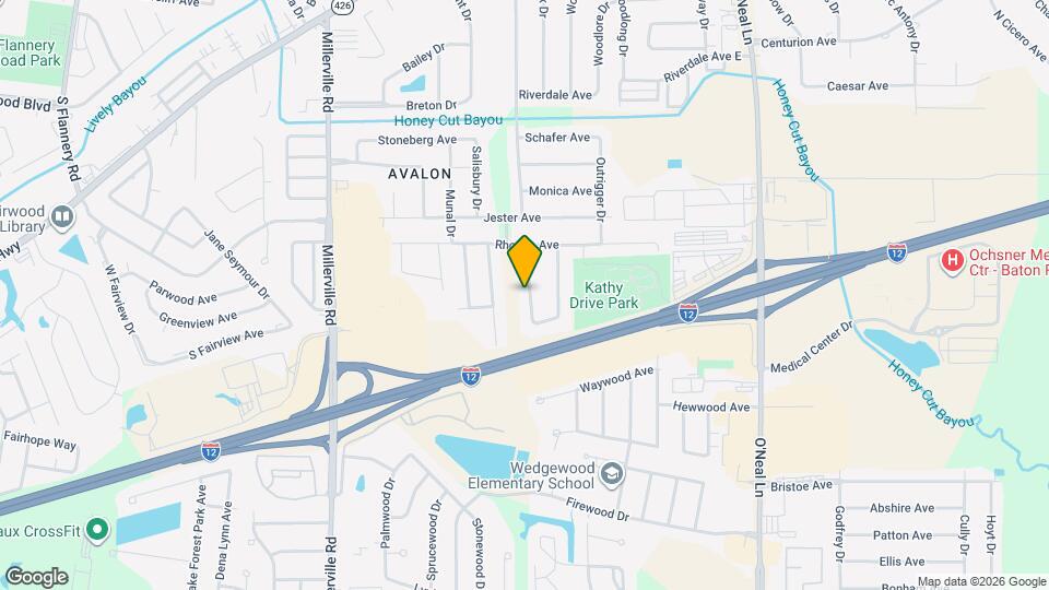 1944 W Marsden Pl Map and Location Details