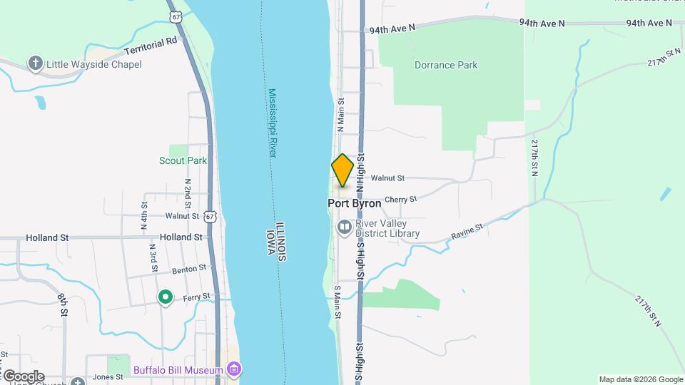 106 N Main St Map and Location Details