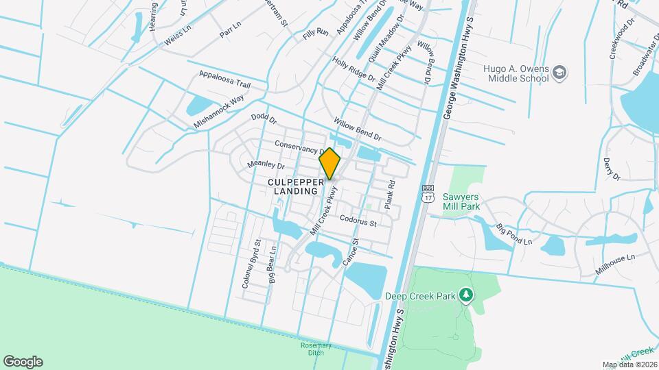 544 Mill Creek Pkwy Map and Location Details