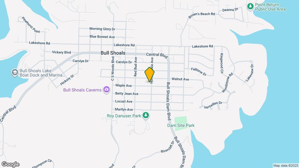 905 Honeysuckle Ave Map and Location Details