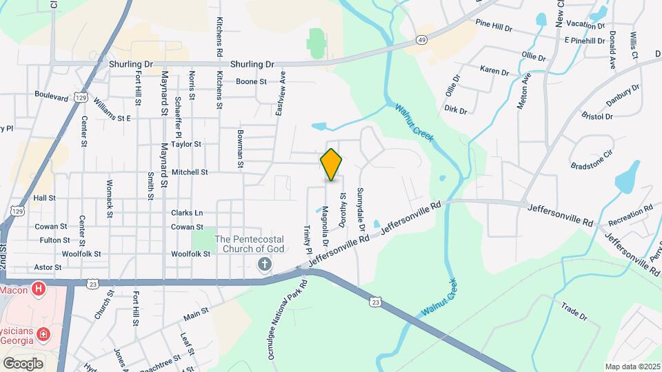 931 Magnolia Dr Map and Location Details