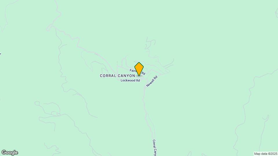 2033 Corral Canyon Rd Map and Location Details