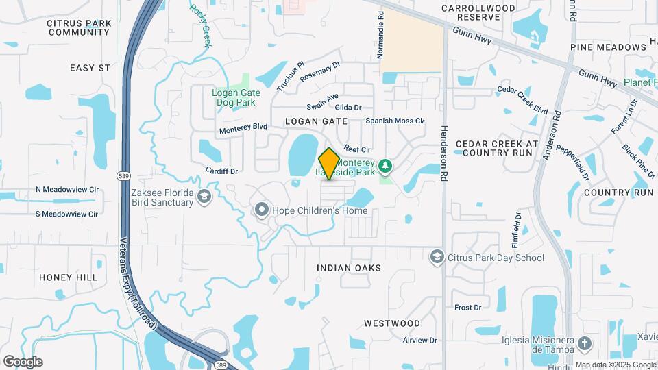 7025 Briar Hill Ct Mapa y Detalles de la Ubicación