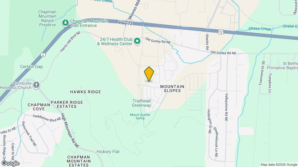 80 Mountain Vis Cir Map and Location Details