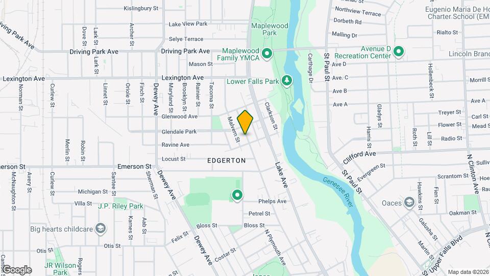 203 Fulton Ave Map and Location Details