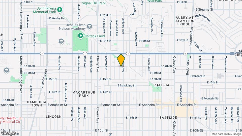 2332 E 17th St Map and Location Details