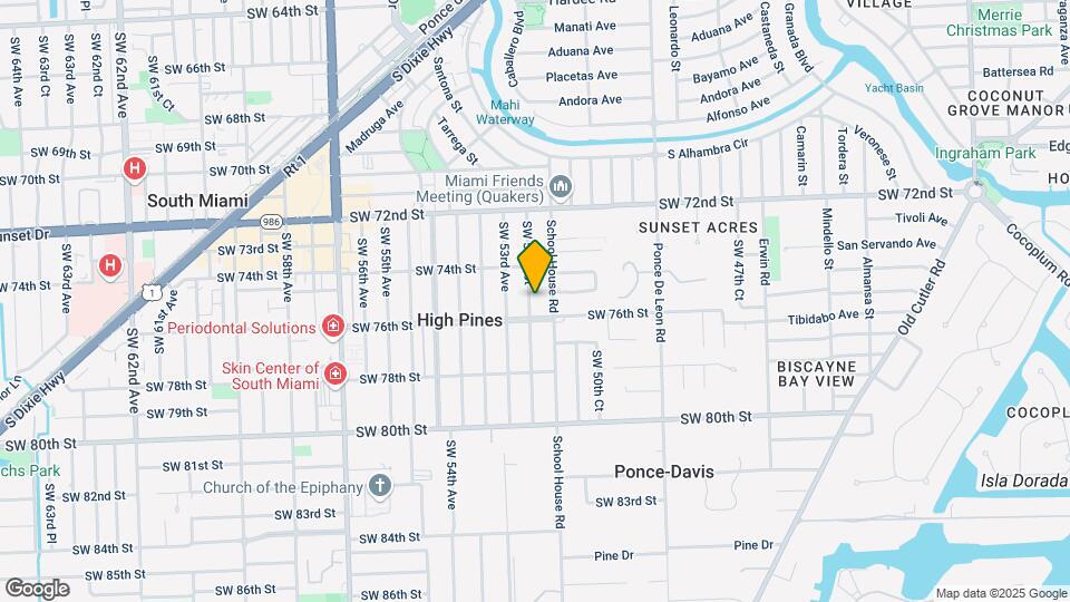 7531 SW 52nd Ct Mapa y Detalles de la Ubicación