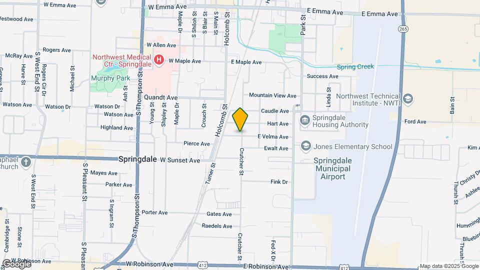 224 E Velma Ave Map and Location Details