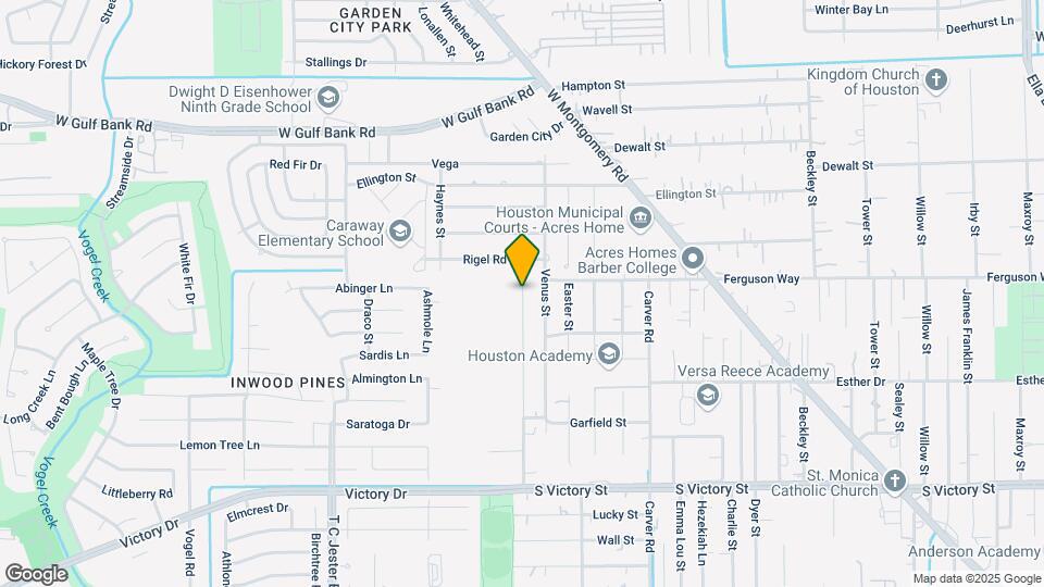 8409 Sunnyhill St Map and Location Details