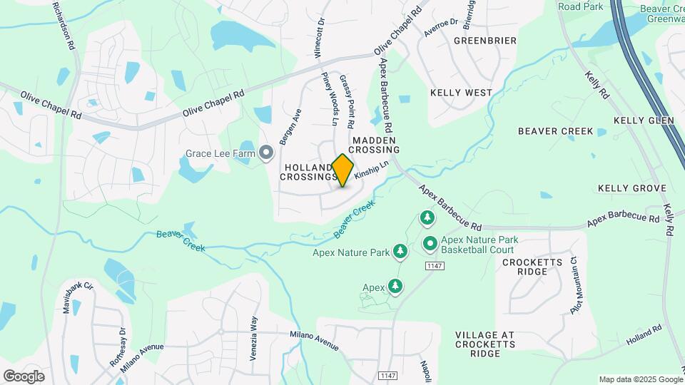 404 Kinship Ln Map and Location Details